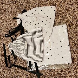 Pure Barre grip socks organizer bag set